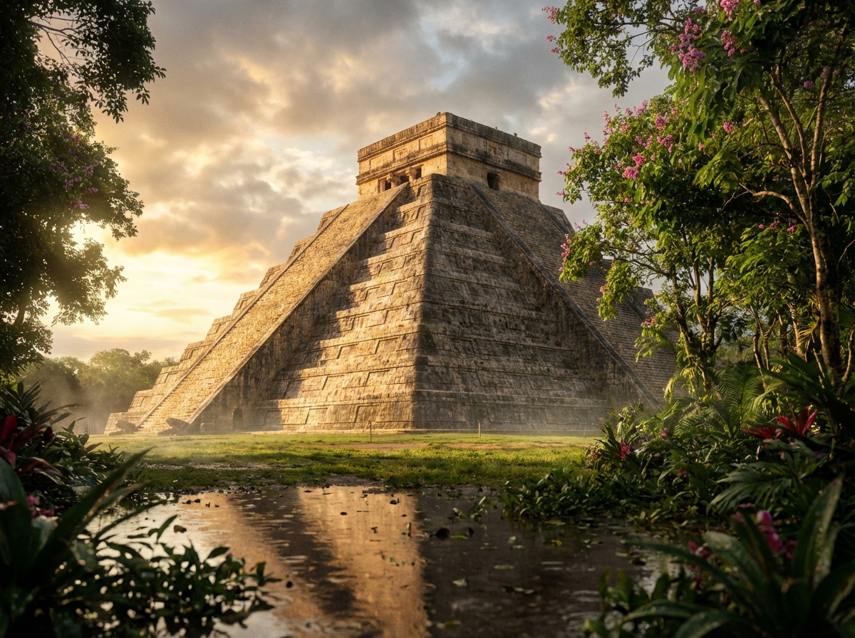 치첸 이트사 (Chichen Itza) - 엘 카스티요 (El Castillo)