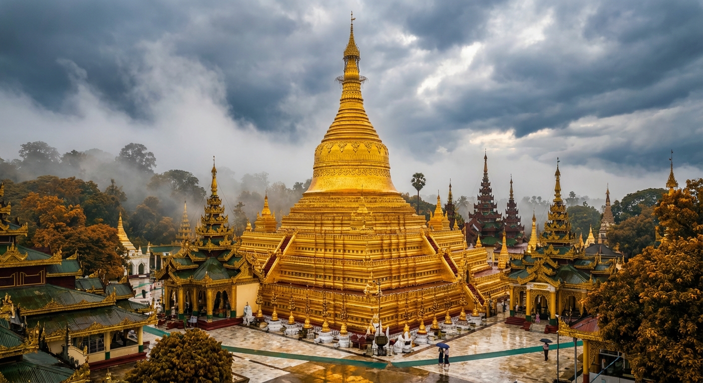 쉐다곤 파고다 (Shwedagon Pagoda)