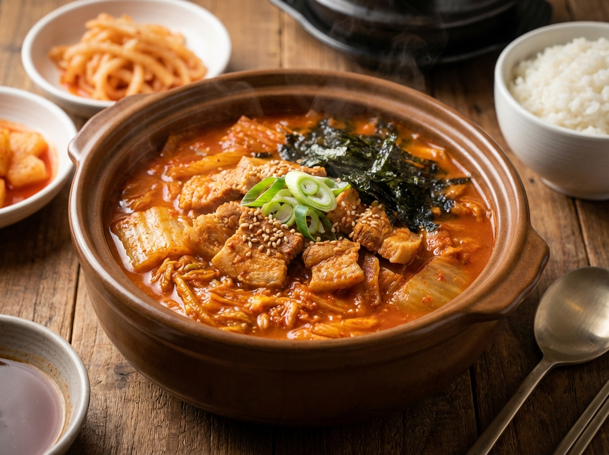 톡톡! 톳 김치 돼지고기 짜글이
