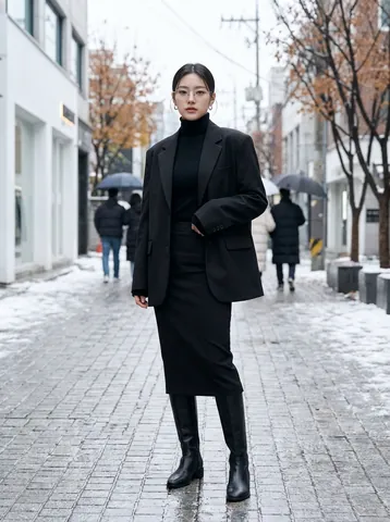 차가운 도시의 커리어 우먼