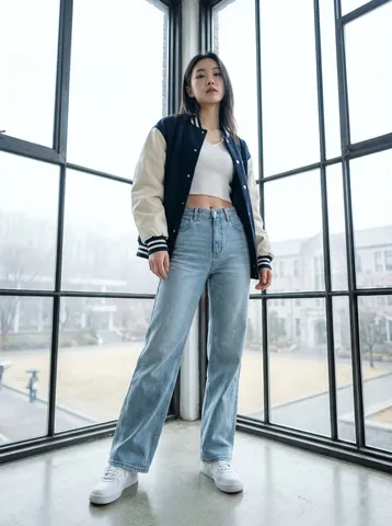 트렌디 캠퍼스 퀸: 바시티 스웨그룩