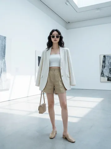청량 시크 린넨 데이 (Refreshing Chic Linen Day)