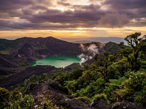 산타 아나 화산 (Santa Ana Volcano)
