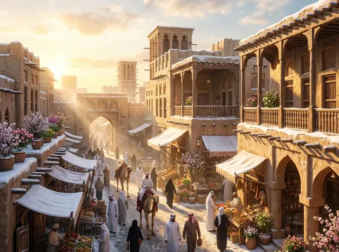수크 와키프 (Souq Waqif)