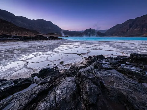 아살 호수 (Lake Assal)