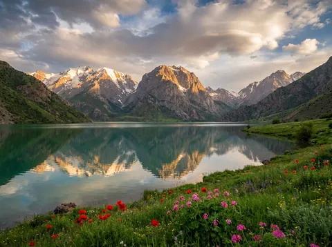 이스칸데르쿨 호수 (Lake Iskanderkul)