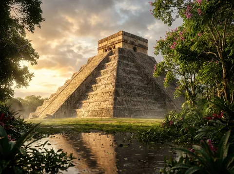 치첸 이트사 (Chichen Itza) - 엘 카스티요 (El Castillo)