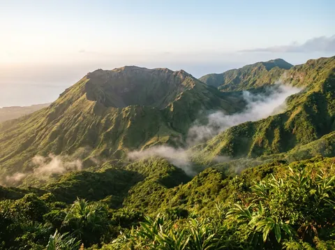 라 수프리에르 화산 (La Soufriere Volcano)
