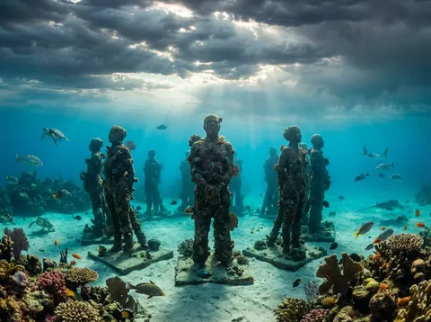 몰리니에르 수중 조각 공원 (Moliniere Underwater Sculpture Park)