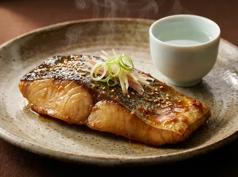 사케 향 은대구 미소 조림 (Gindara Misozuke with Sake Aroma)