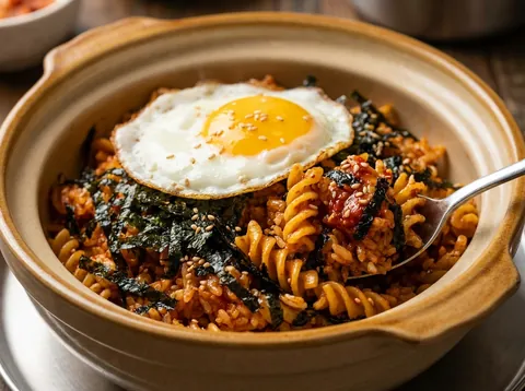 톡톡! 매콤 톳 김치 닭갈비 볶음밥