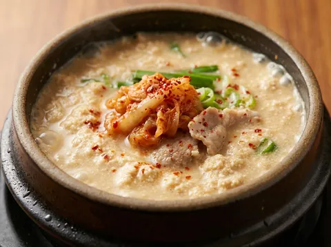 고소 담백 콩비지 짜글이
